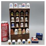 Thimbles & Sm  Wall Hanging Display