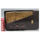 Vintage Zenith AM/FM Radio, untested, some warping
