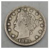1883 V Nickel