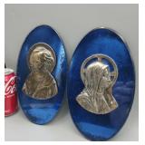 Mary & Jesus Wall Hangings 6"x10"
