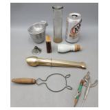 Aluminum Measuring Cups- Glass Stopper