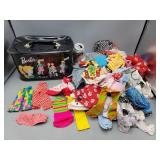 1962 Barbie Case & Large Lot of Clothes