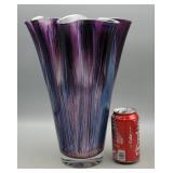 Large Vase - Metallic Purples