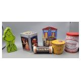 Group of 6 Tins