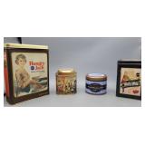 Group of 4 Tins