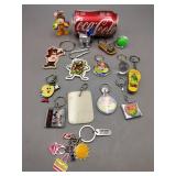 Keychains Lot Garfield - Disney - Hawaii