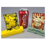 Pokï¿½mon 2000 Burger King 3D Cards, Stands Pikachu