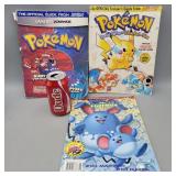 Pokï¿½mon Lot,of 3 Books, 2 Nintendo Power Player