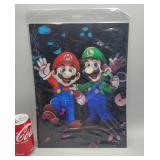 Mario & Luigi 3D Lenticular Poster 12"x15.5"