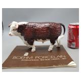 Boehm Porcelain Bull