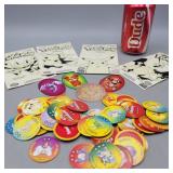 Pokï¿½mon Lot - Tazos Promo Collectible Discs,4 Glow