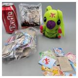 Pokï¿½mon Lot and Digimon Plush. McDonald