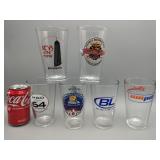 Beer Glasses am pm - Kenny Bernstein
