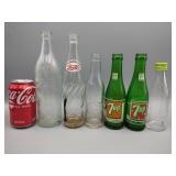 Soda Bottles Lot 7up - Billy Baxter - North Forks