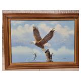 Framed Art 43 W x 31.5 T