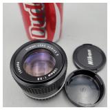 Nikon Series E 100mm f/2.8 manual focus prime