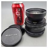 Mamiya-Sekor 180mm f/4.5 Lens, Caps