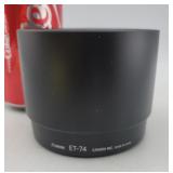 Canon ET-74 Metal Lens Hood, Compatible with