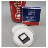 Zenza Bronica GS-1 Diopter G +2.5 Box ,Case