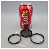 Camera Accessories Lot,(3) Filters: Coastar 52mm
