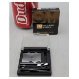 Olympus OM 1-3 Focusing Screen, Case, Box