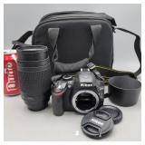 Camera Set includes Nikon D3200 24.2 MP DSLR