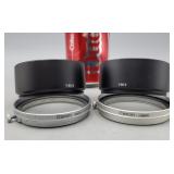 Canon Pair(2) T-60-2 Clamp on Metal Lens Hoods