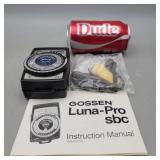 Vintage Gossen Luna-Pro SBC Light Measuring