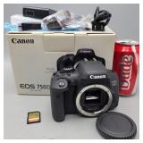 Like New! Canon EOS Rebel 750D digital camera,all
