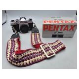 Asahi Pentax K1000 35mm SLR Camera w/Strap