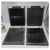 8x10 Wooden Film Holders 2 Kodak, 1 Eastman Film,