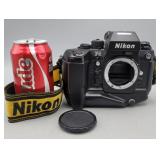 Nikon F4S 35mm SLR camera, MB-21 battery
