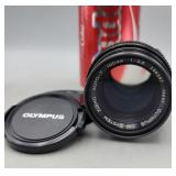 Olympus Zuiko Manual Focus 100mm f/2.8 Lens with