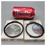 Tiffen lens filters(2),77mm Haze 2A,82mm Haze 2A