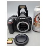 Nikon D3300 DSLR Camera w/SD Card,and booklet