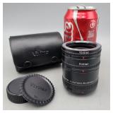 Vivitar Automatic Extension Tube Set, 3 piece set