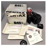 Pentax 645 SLR Camera With Box