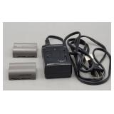 Nikon MH-18a Quick Charger & 2 Batteries