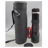 Soligor 400mm f/6.3 Telephoto Lens,Case