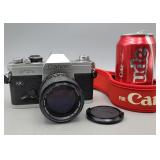 Canon FTb-QL 35mm SLR camera, Canon 50mm f/1.8