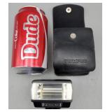 Olympus T20 Electronic Flash, Case