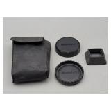 Mamiya Lens Covers Eye Cup & Leather Bag