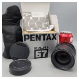 SMC Pentax 67 75mm f/4.5 Lens for