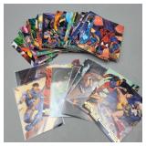 1995 Fleer DC Cersus Marvel Lot, 81 Cards