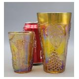 Indiana Carnival Glass Glasses