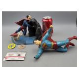 Vintage Superman Toys Broken Pieces
