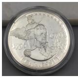 Tennessee Sterling Silver Dollar Coin