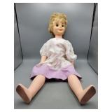 Doll 30.5" - Crack on Shoulder - Eyes open and clo