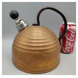 Copper Whistle Tea Kettle Revere
