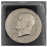 1977 S Eisenhower Proof Dollar Clad
